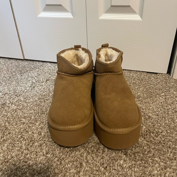 Women’s platform mini ankle boots - Picture 7 of 7